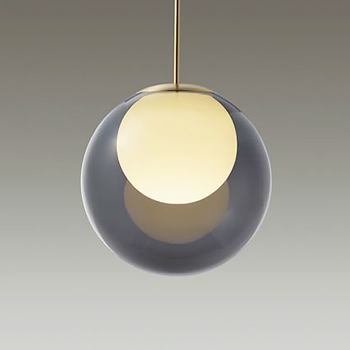 MORE STYLE Φ350 ペンダントライト｜スモークガラス