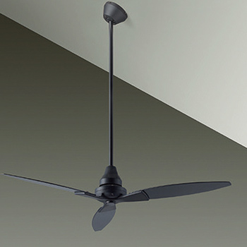 インテリアファン｜Φ1200・傾斜32°対応・リモコン・ブラック