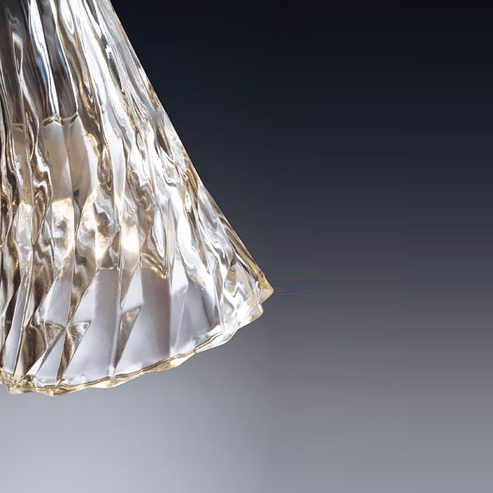 ランダムカット ガラスブラケットライト