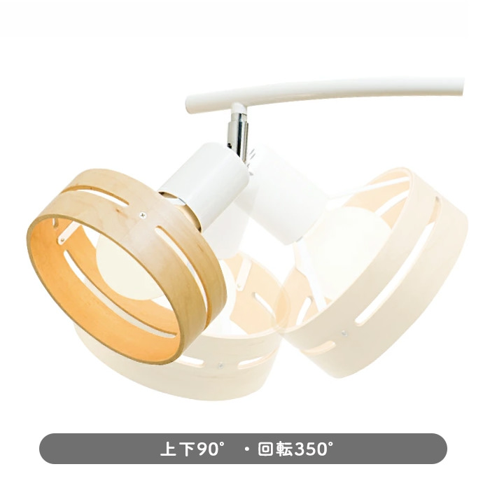 Ache・ホワイト | シーリングスポットライト