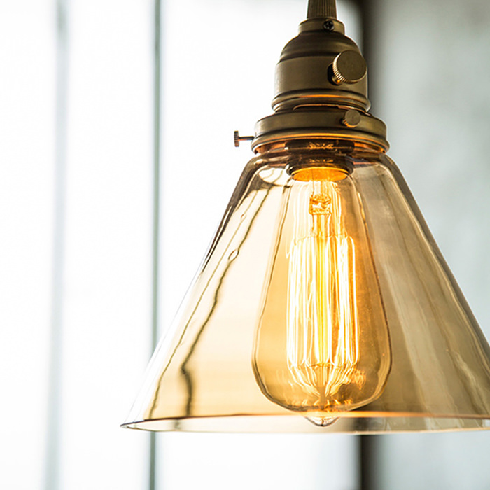 ペンダントライト ガラス アンティーク | 全2色