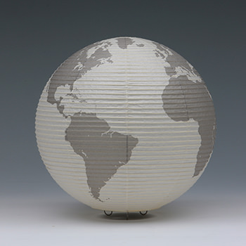 paper moon 05G スタンドランプ・Φ30cm｜内田繁