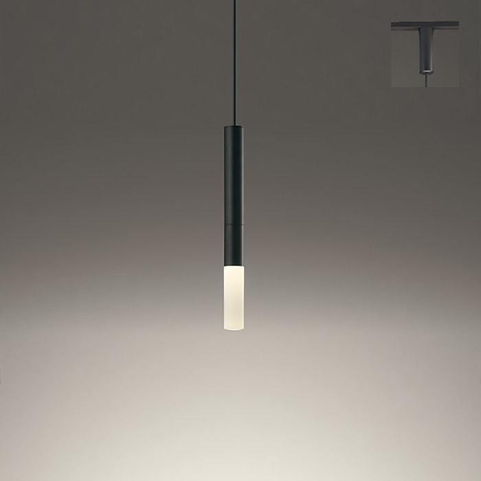 Slim ペンダントライト JDR50W ・マットブラック｜ダクトレール用