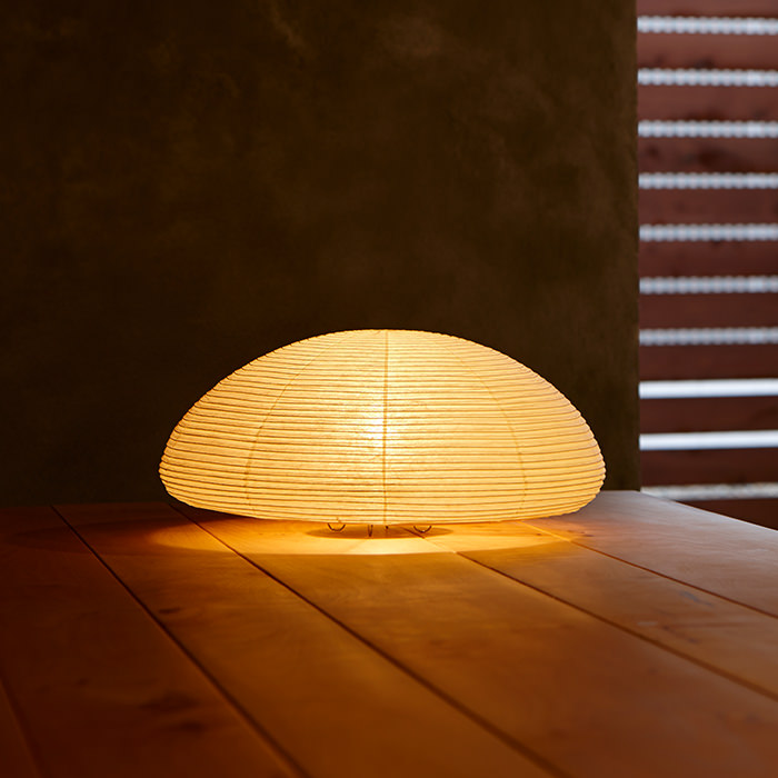 paper moon 04 スタンドランプ・Φ35cm｜内田繁