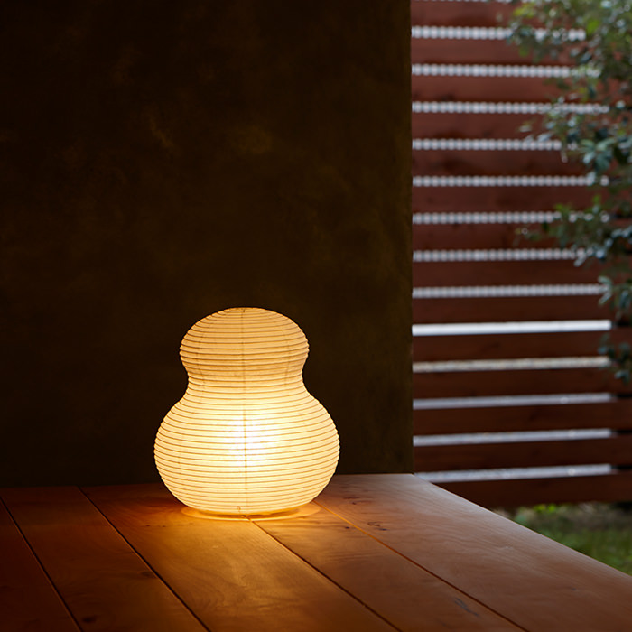 paper moon 02 スタンドランプ・Φ20cm｜内田繁