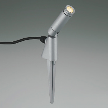 エクステリア スポットライト・サテンシルバー｜60W