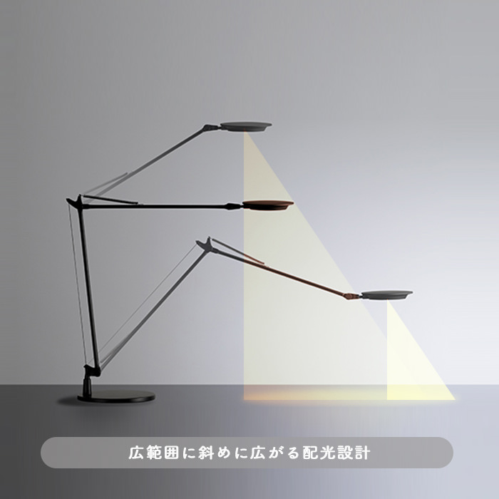 LEDタスクライト・ブラック | クランプ式