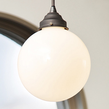 ペンダントライト 乳白ガラス | 全2色【Tango】