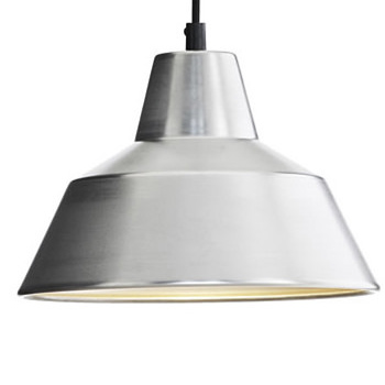 The work shop lamp 28cm・Medium | アルミ [生産終了]