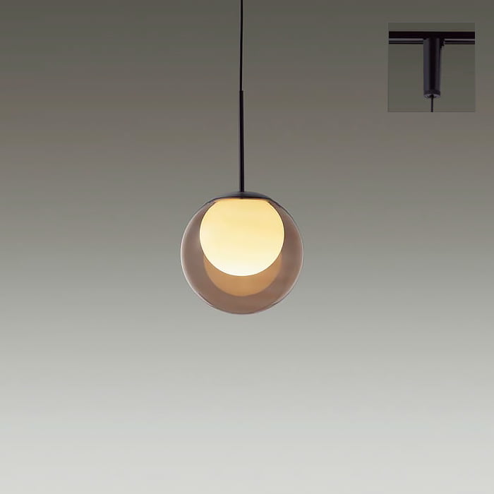 MORE STYLE Φ220・アンバー ペンダントライト｜ダクトレール用