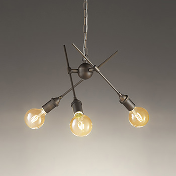 STEAMPUNK 3灯ペンダントライト