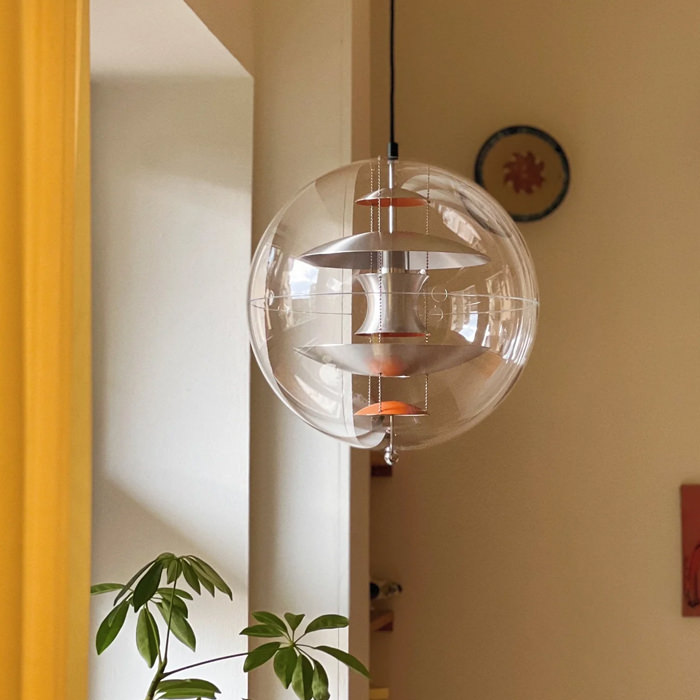 VP GLOBE 40 ペンダントライト・Brushed Alu｜VERPAN