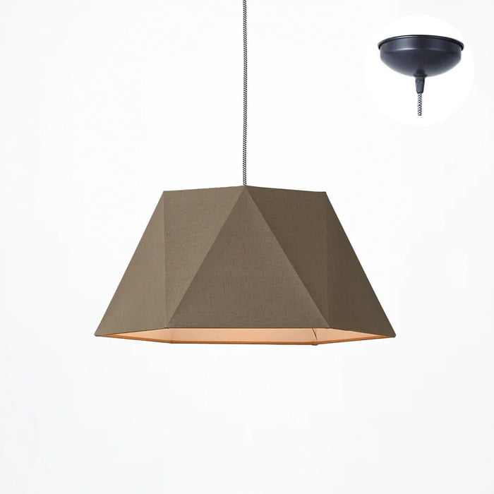 Espresso-2-shallow ペンダントライト｜ブラウン