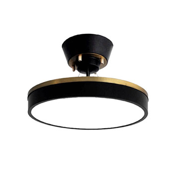 Giorno・ブラック 間接照明付 2WAY シーリングライト | 〜8畳・リモコン付