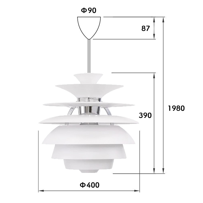 PH Snowball（スノーボール） ペンダントライト｜ルイスポールセン
