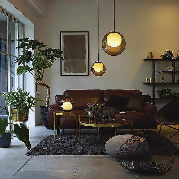 MORE STYLE Φ220・アンバー ペンダントライト｜ダクトレール用