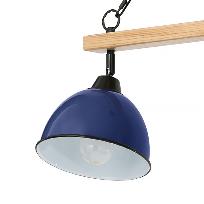 GLENDER WOOD ネイビー・ペンダントライト