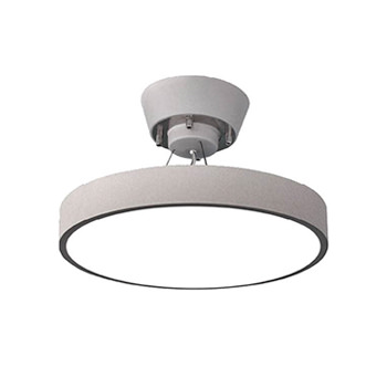 Giorno・グレー 間接照明付 2WAY シーリングライト | 〜8畳・リモコン付