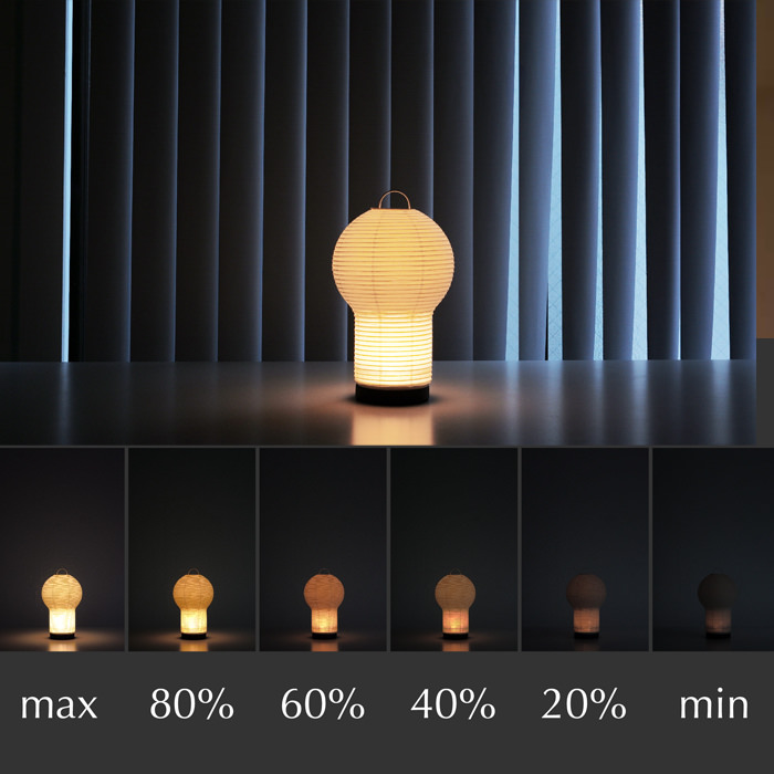 ちょうちんスタンド 充電式ポータブルランプ｜調光機能付