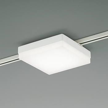 SQUARE SOLID ホワイト・昼白色｜ダクトレール用