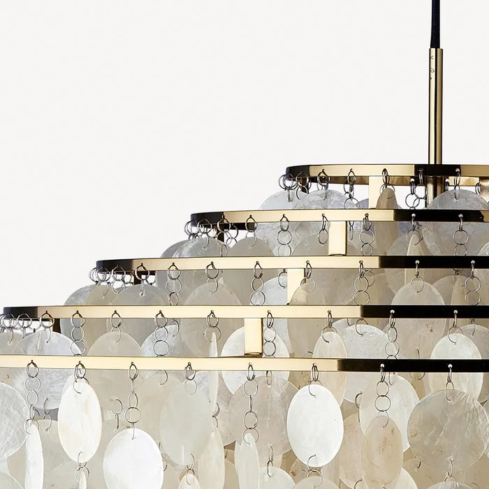 FUN SHELL 11DM ペンダントライト・BRASS｜VERPAN