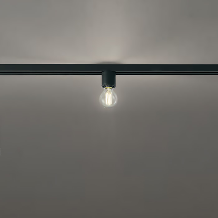 LUMA Cylinder・フィラメント ダクトレール用｜ブラック