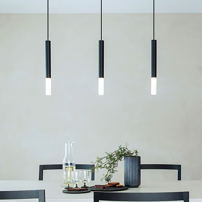 Slim ペンダントライト JDR50W ・マットブラック｜ダクトレール用