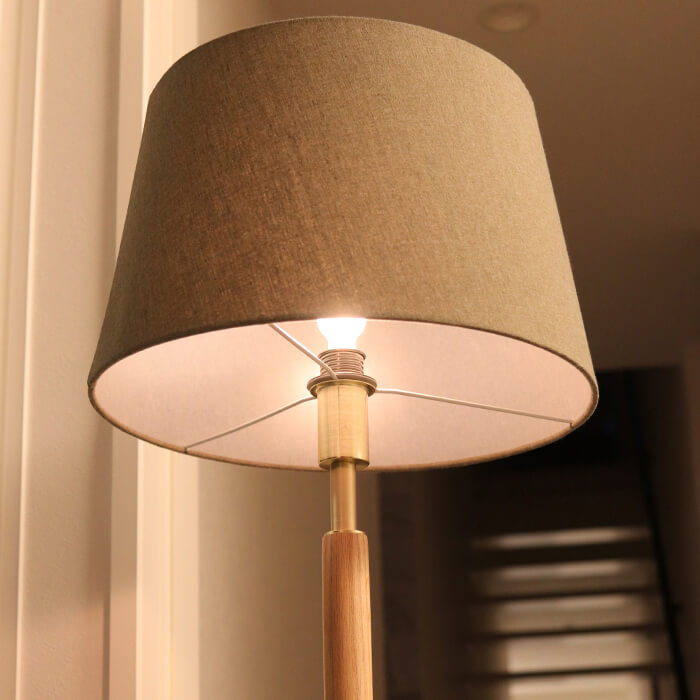 フロアスタンド 布・大理石 ホテルライク・60W | 各2色