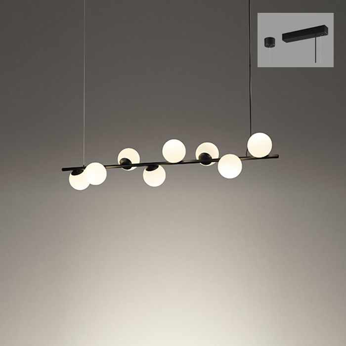 Lunar Line-8  Matte Black 8灯｜Bluetooth