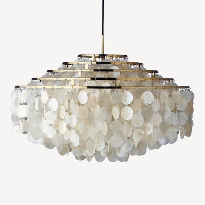 FUN SHELL 11DM ペンダントライト・BRASS｜VERPAN