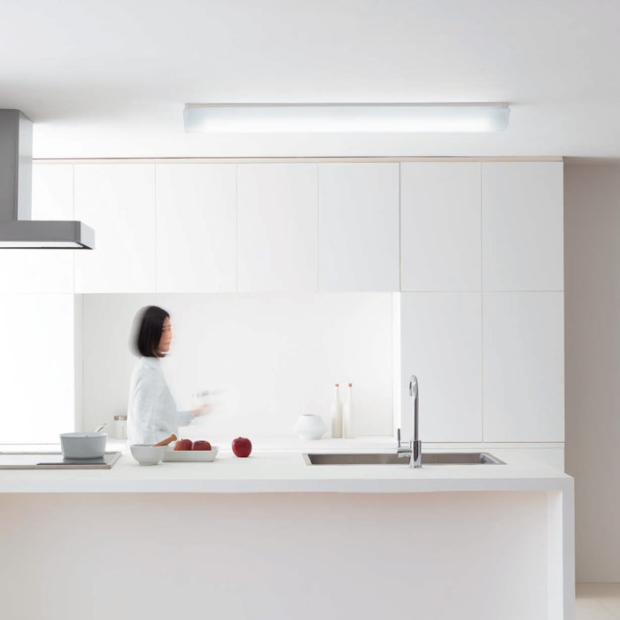 LEDキッチンベースライト 1332mm｜昼白色・Hf32W × 2灯相当 [生産終了]