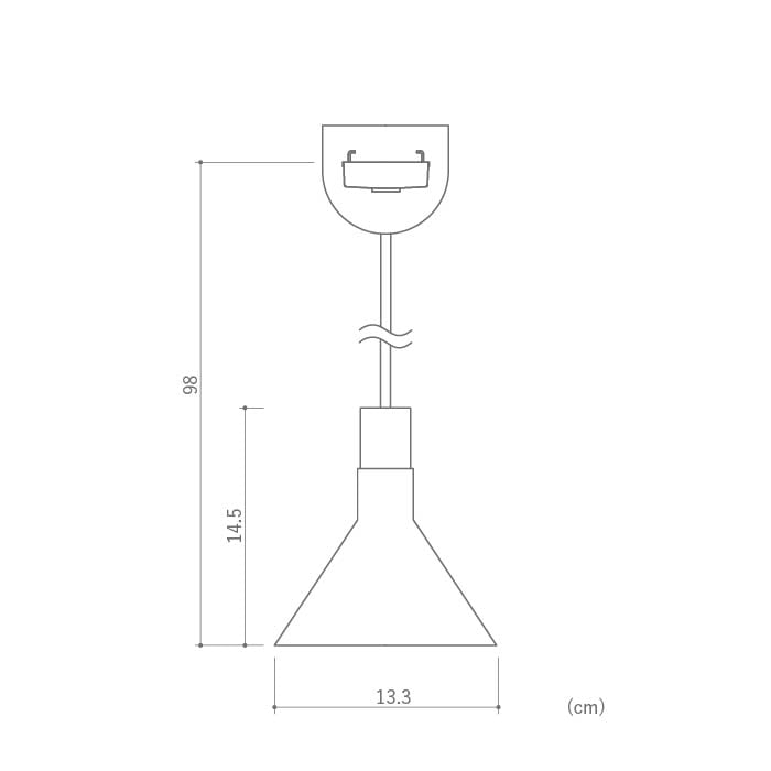 Epoca Gold ゴールド・ペンダントライト｜60W相当