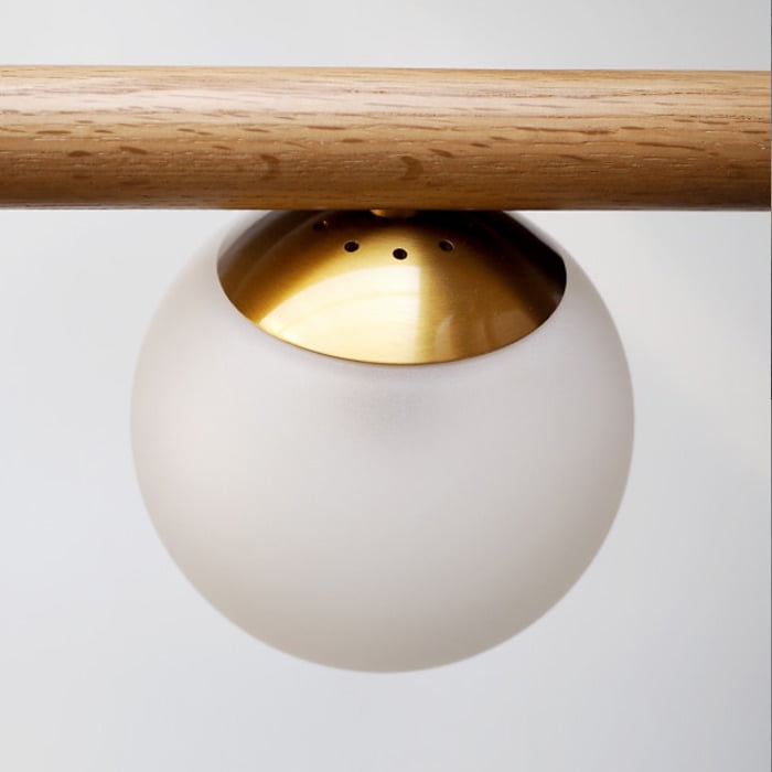 Poiret シーリングライト・ナチュラルウッド