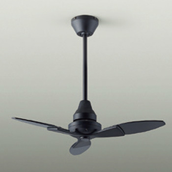 インテリアファン｜Φ800・傾斜25°対応・リモコン・ブラック