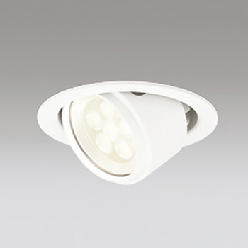 ダウンライト ユニバーサル Φ100 60W・オフホワイト【軒下・室内兼用】