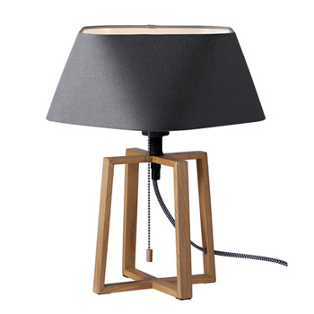 596 テーブルライト 60W 北欧・バーチ無垢材｜全2色