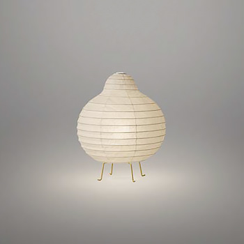 RAI-7561 美濃和紙 提灯スタンドランプ｜中間スイッチ式