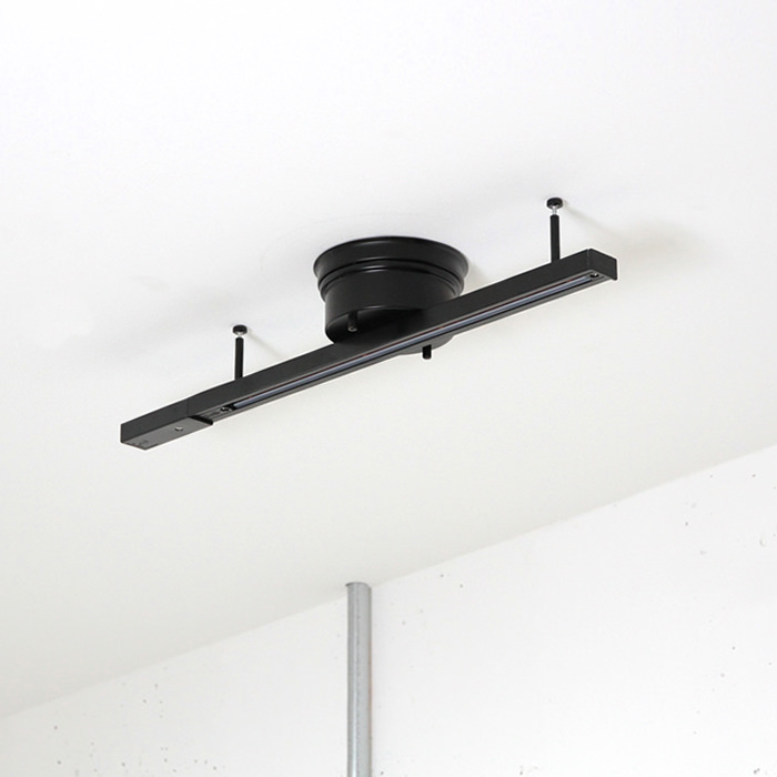 swing duct 600・ブラック｜ダクトレール