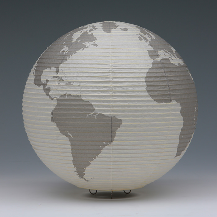 paper moon 05G スタンドランプ・Φ30cm｜内田繁