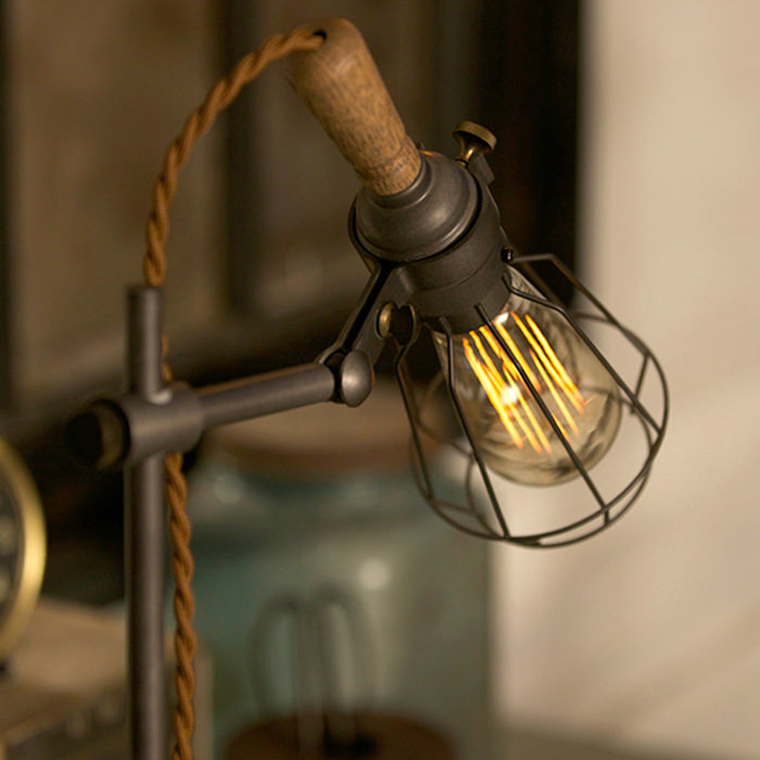 アメリカンガレージ風 デスクランプ  | 全2色