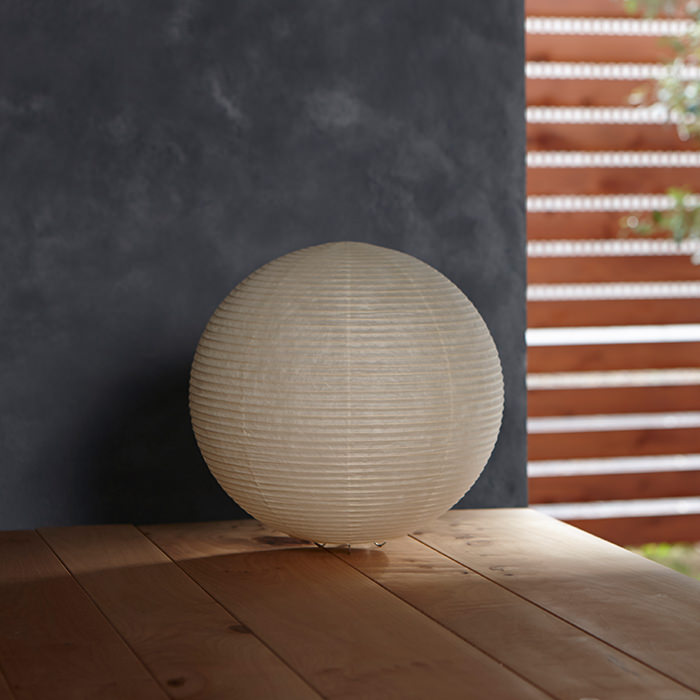 paper moon 05 スタンドランプ・Φ30cm｜内田繁