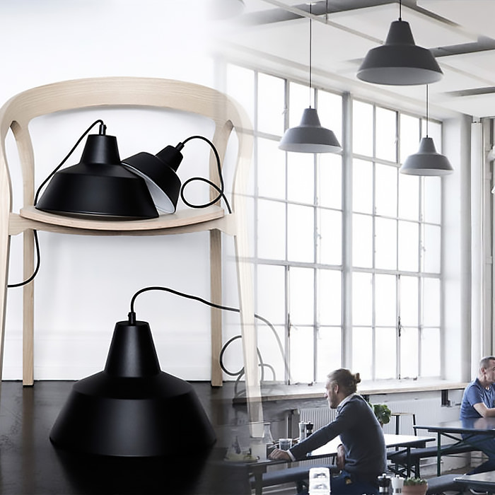 The work shop lamp 18cm・Small | マットブラック [生産終了]