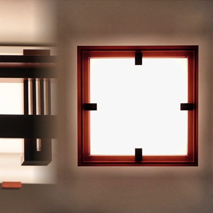 ROBIE シーリングライト・ウォールナット | フランク・ロイド・ライト