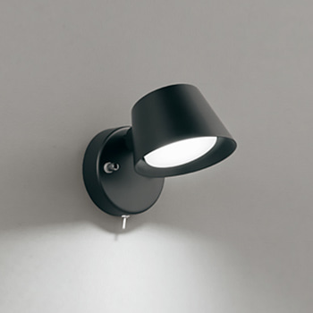 キッチンスポットライト 手元スイッチ・昼白色 60W相当｜ブラック