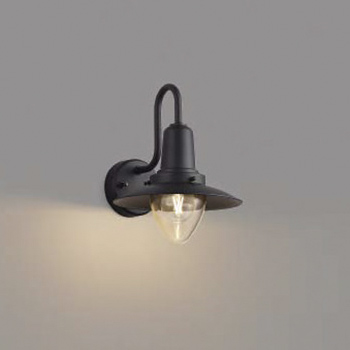 ポーチライト 玄関灯 LED 40W｜黒サテン