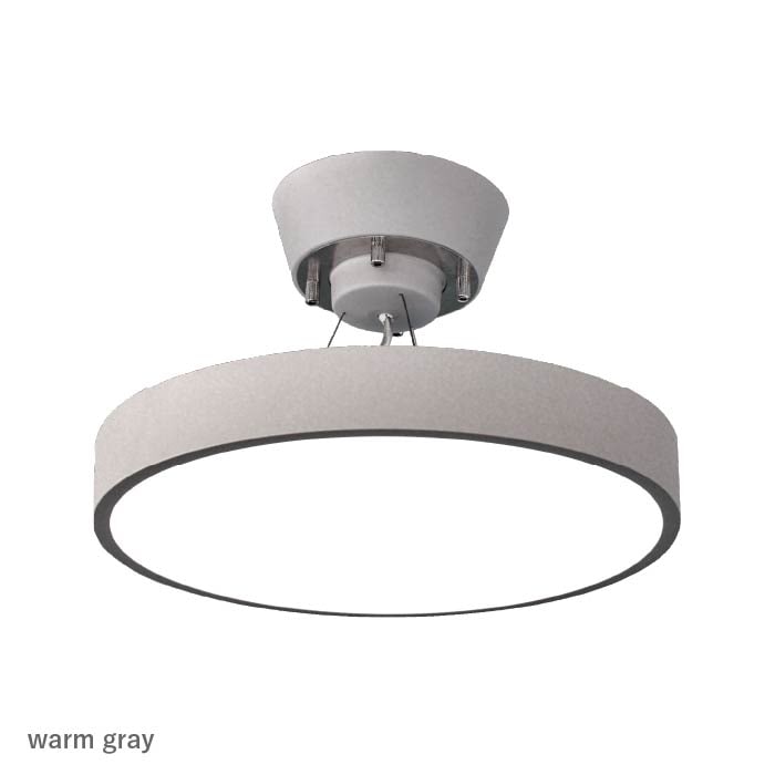 Giorno・グレー 間接照明付 2WAY シーリングライト | 〜8畳・リモコン付