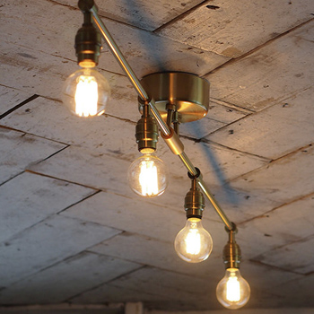 シーリングスポットライト 8畳対応 アンティーク | 全2色