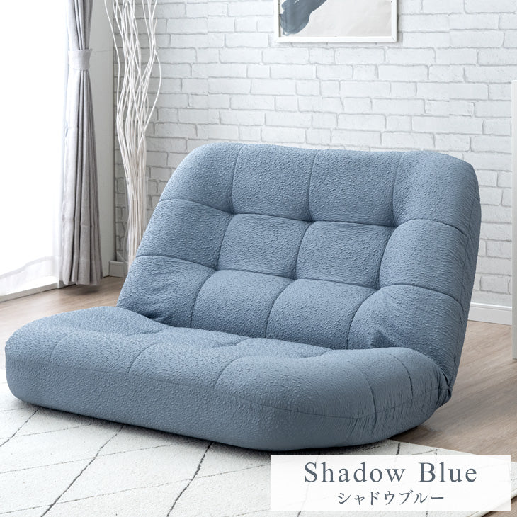 2人掛け リクライニング 座椅子 ポケットコイル ソファ〔15210066〕