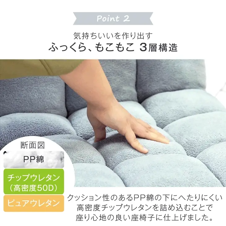 座椅子 360°回転 軽量 折りたたみ 回転式 おしゃれ 北欧〔15200108〕