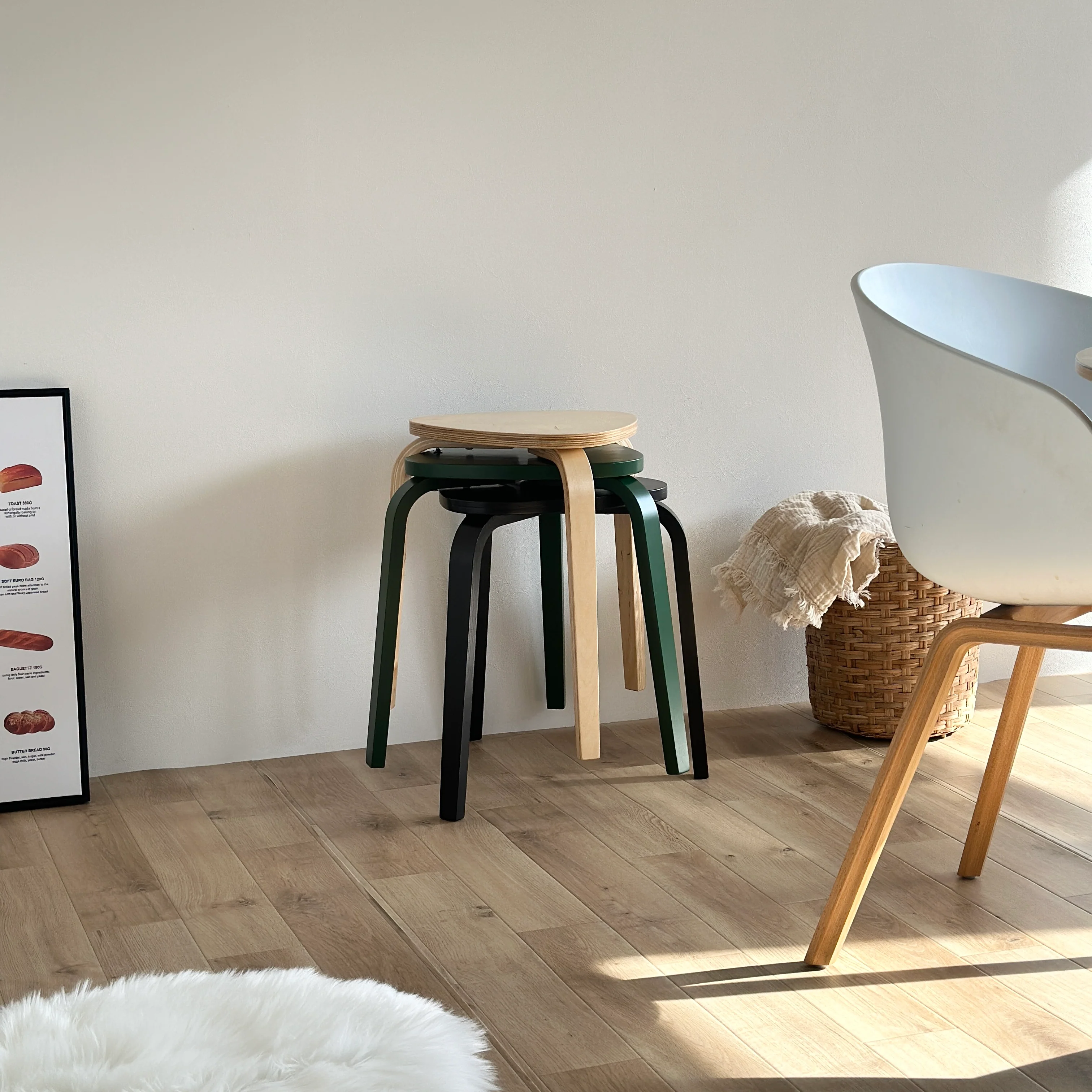 カラースタッキングスツール